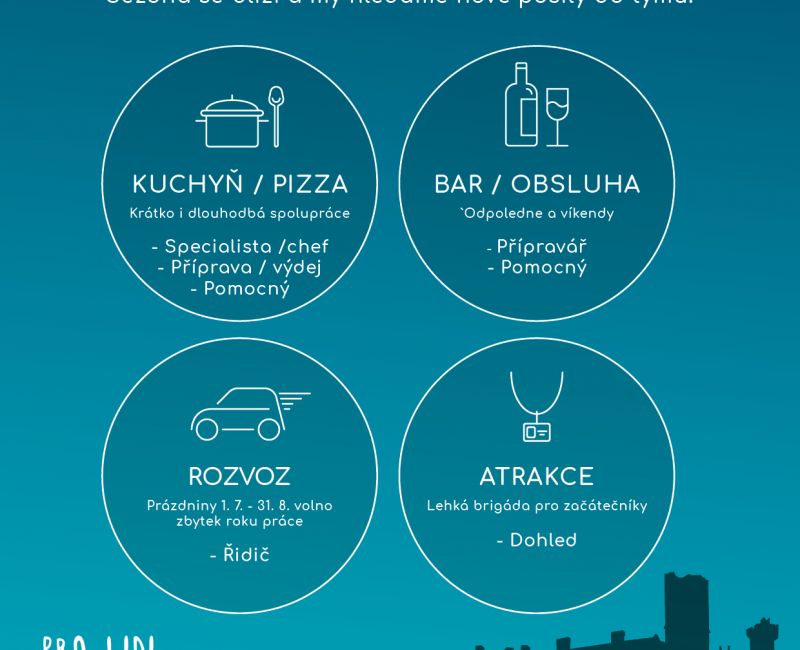 Hledáte práci? Zkuste to u nás!