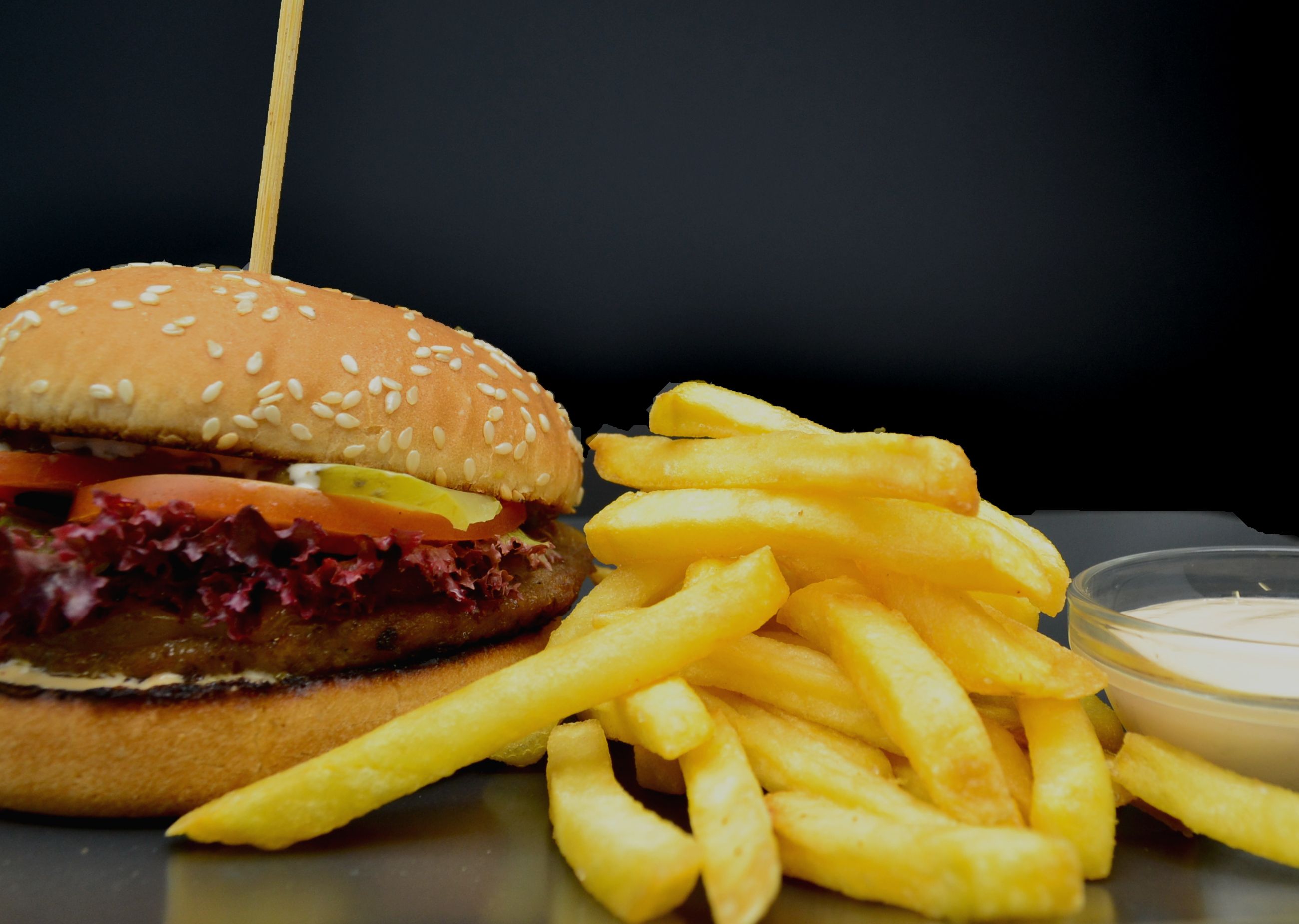 Bambini Burger & hranolky